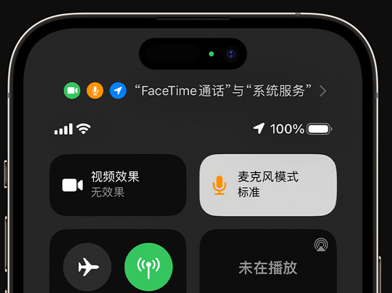 锦江苹果授权维修网点分享iPhone在通话时让你的声音更清晰 