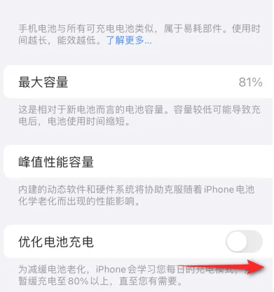 锦江苹果15维修分享iPhone15充电到80%就充不进电了怎么办 