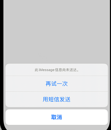 锦江apple维修iPhone上无法正常发送iMessage信息