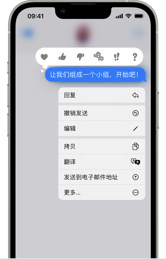 锦江苹果手机维修分享iPhone 信息发送后多长时间内可以撤回或编辑 