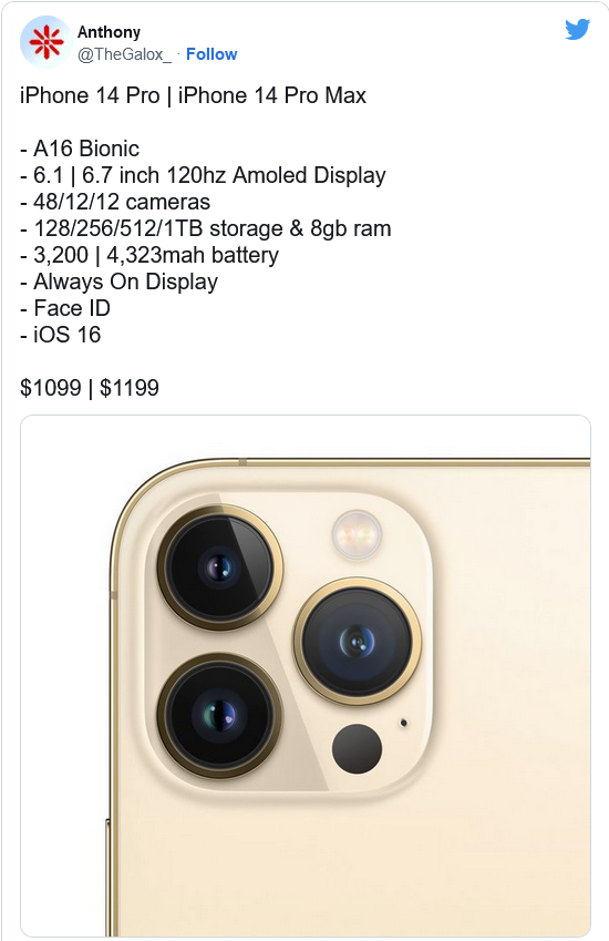 锦江苹果14维修分享iPhone 14全系涨价 